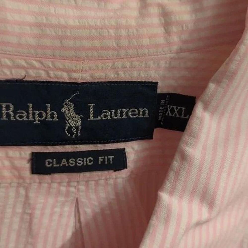 Polo-ralph-lauren Men's Pink Shirt 2XL